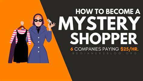 How to Become a Mystery Shopper: 10 Best Companies (2024).